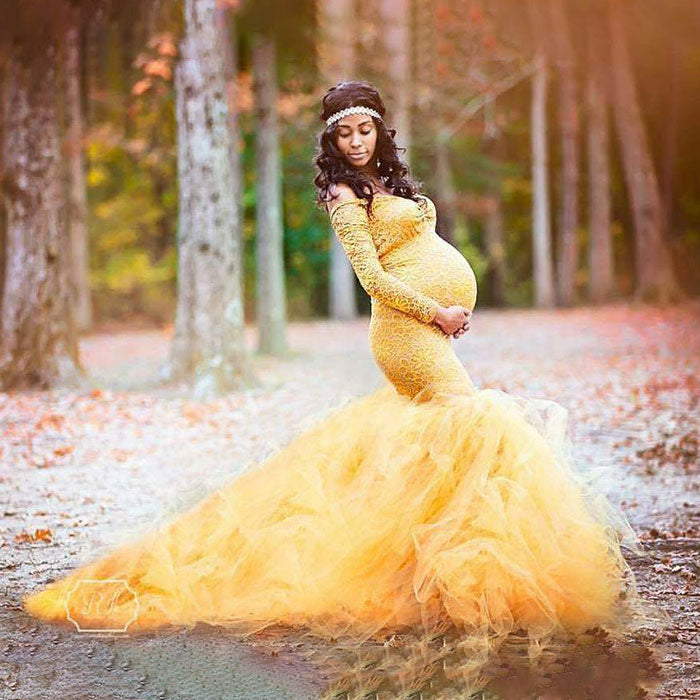 Vestido de Maternidad Sirena