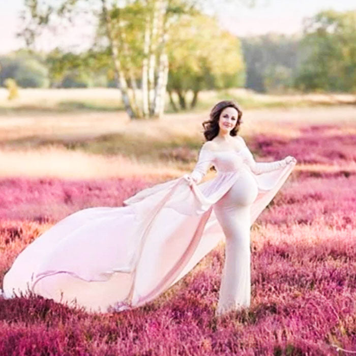 Vestido de Maternidad romance