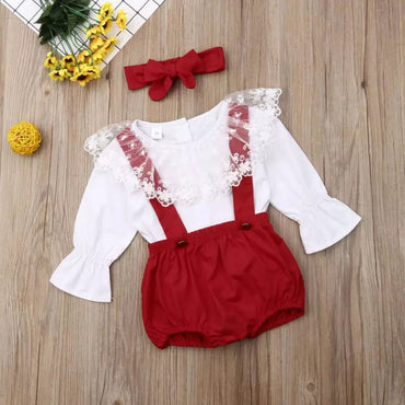 Conjunto de 3 piezas de encaje
