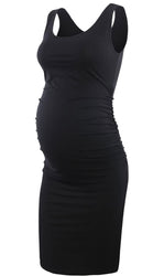 Vestido de maternidad s/mangas