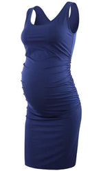 Vestido de maternidad s/mangas