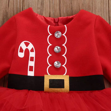 Vestido Navidad con tutú