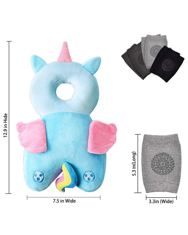 Protector de cabeza y rodilleras