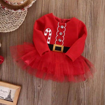 Vestido Navidad con tutú