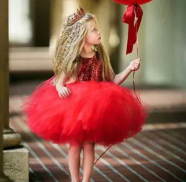 Vestido tutu y lentejuelas