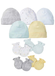 Set de gorro y manoplas Gerber